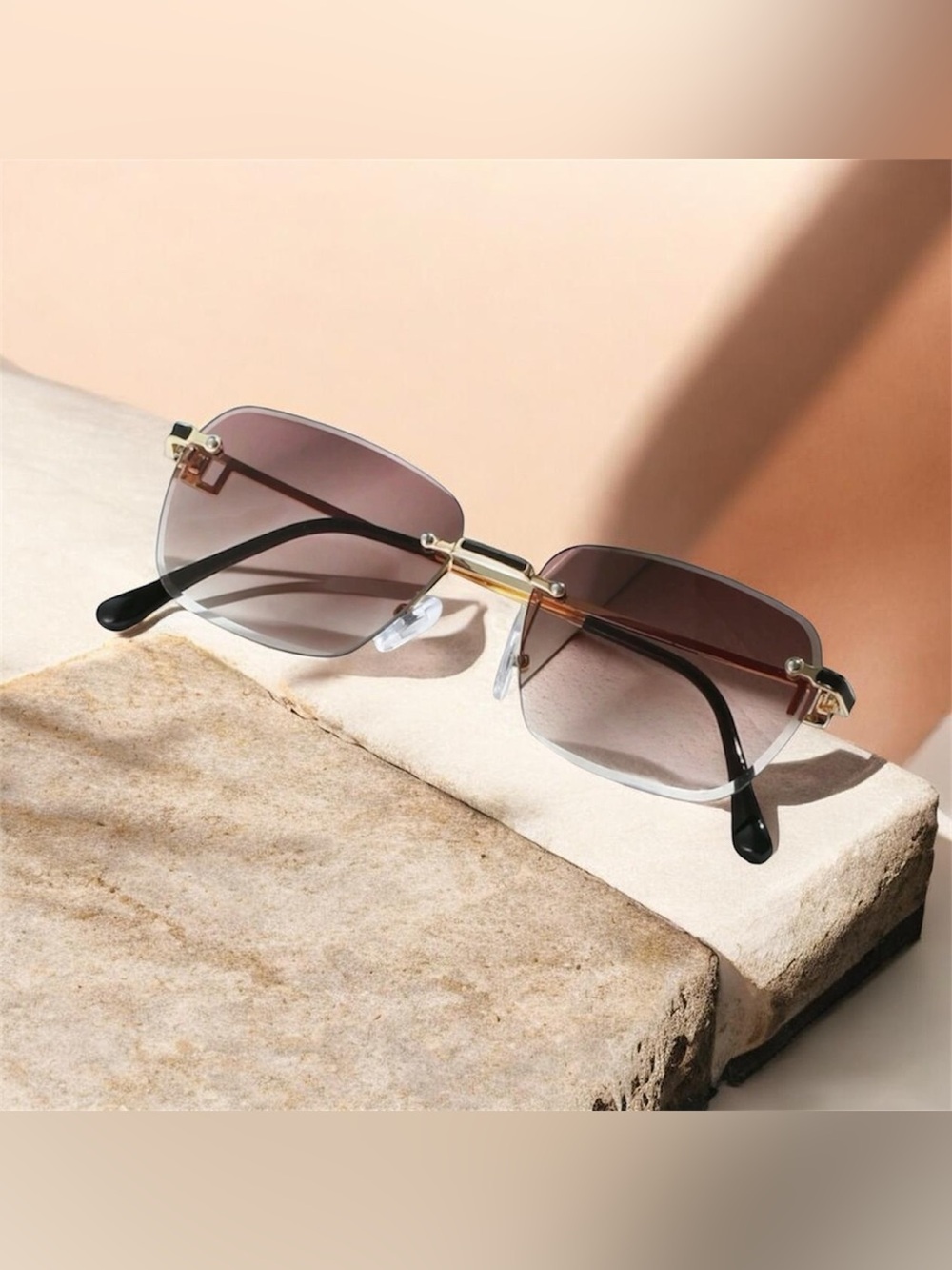 Gradient Brown Sunglasses - Picture 2 of 2